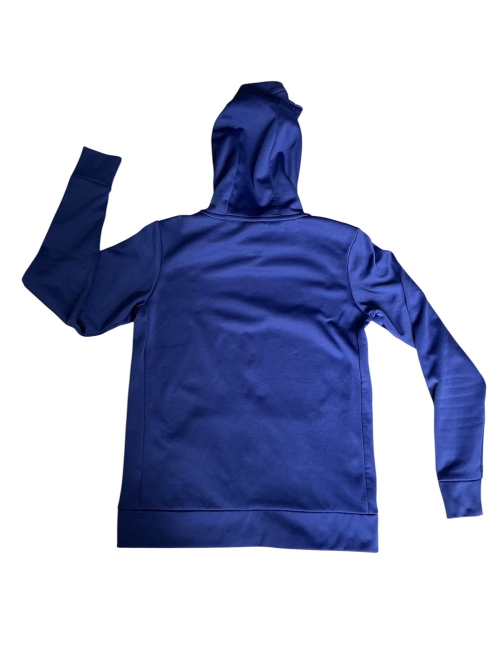Nike Women’s Blue Pullover Hoodie with Front Pocket - Picture 3 of 10